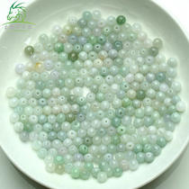 Xiao YaRamadan Jade Jade Beads A Stock Emerald Jade Beads DIY ornament 5mm Round Pearl Link Road Tunes