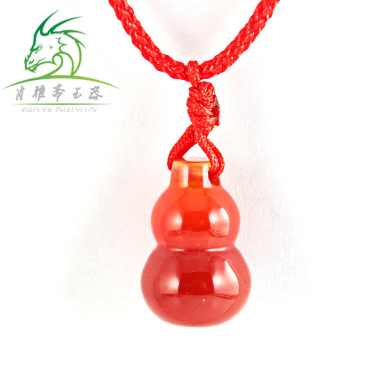 Shao Yazan natural Brazilian red - manuhoist pendant red cord - cord - jewel necklace mascot