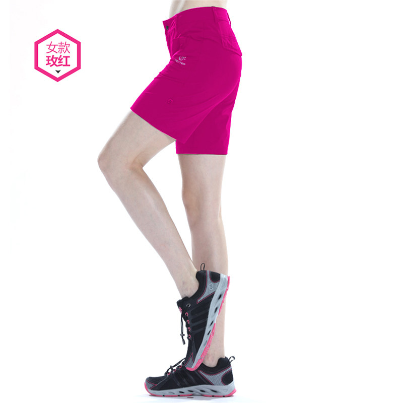 TECHCTOP Exploring Outdoor Summer Clear Cabin Broken Yard 30% Pants Women's Shorts Seven-minute Pants