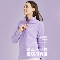 tectop explore the new outdoor fleece clothes in autumn and winter women wear fleece men pullover velvet warm coat clothes