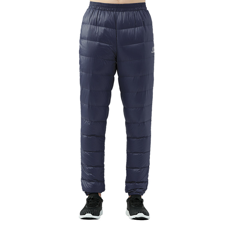 TECTOP outdoor light down pants female models wear white duck down warm pants windproof ski pants men