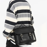 Мужская черная сумка через плечо, универсальная вместительная и большая сумка на одно плечо для отдыха, надевается на плечо