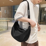 Универсальная вместительная и большая сумка на одно плечо для отдыха, в корейском стиле