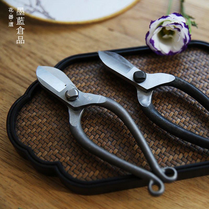 Oka Hang Seng flower Ikebukuro scissors Japan imported scissors pruning scissors Kobara flow Ikebukuro flow Japanese flower road