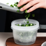 4166. Лук/чеснок/имбирь свежую коробку с двойной слой постоянной и дефузирующей пищи, фруктов и фруктов.