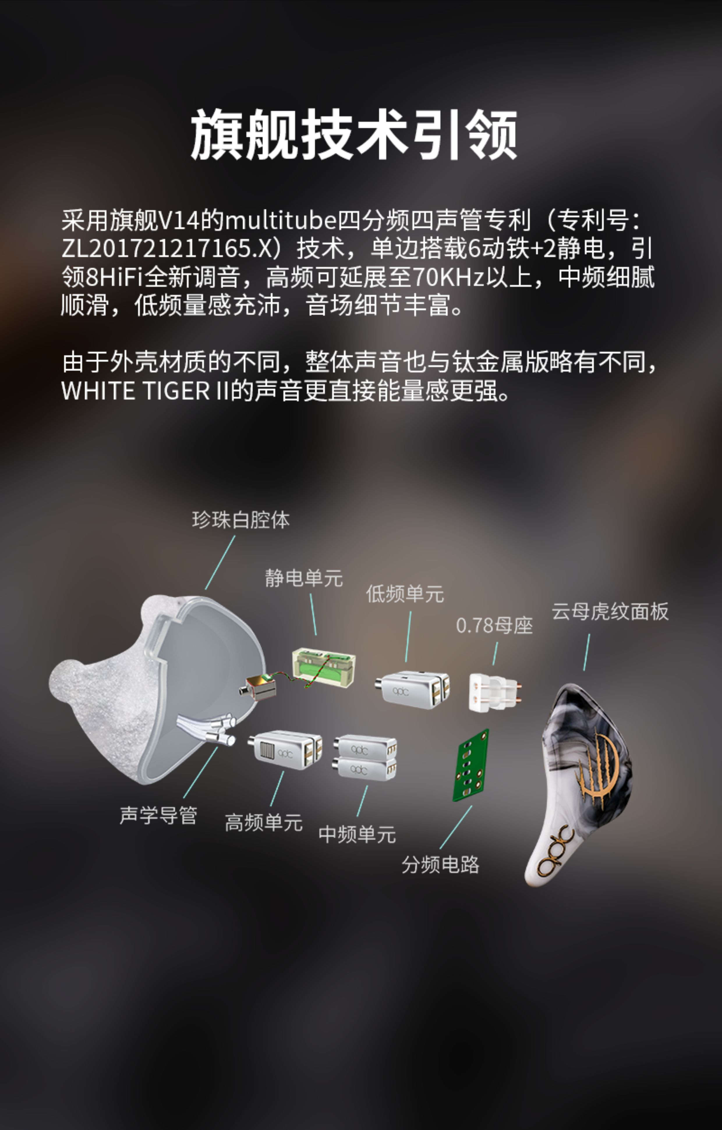 qdc白老虎WHITE TIGER II插图3