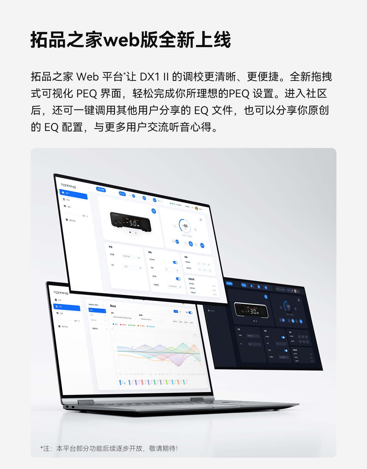 TOPPING/拓品DX1 II游戏HiFi解码耳放一体机DX1二代全平衡耳放