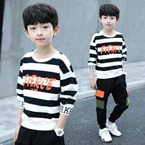 Zhongtang 5 boys long sleeve T-shirt 6 spring clothes 2020 new T-shirt 8 top clothes 10 sweater 12 tide 15 years old
