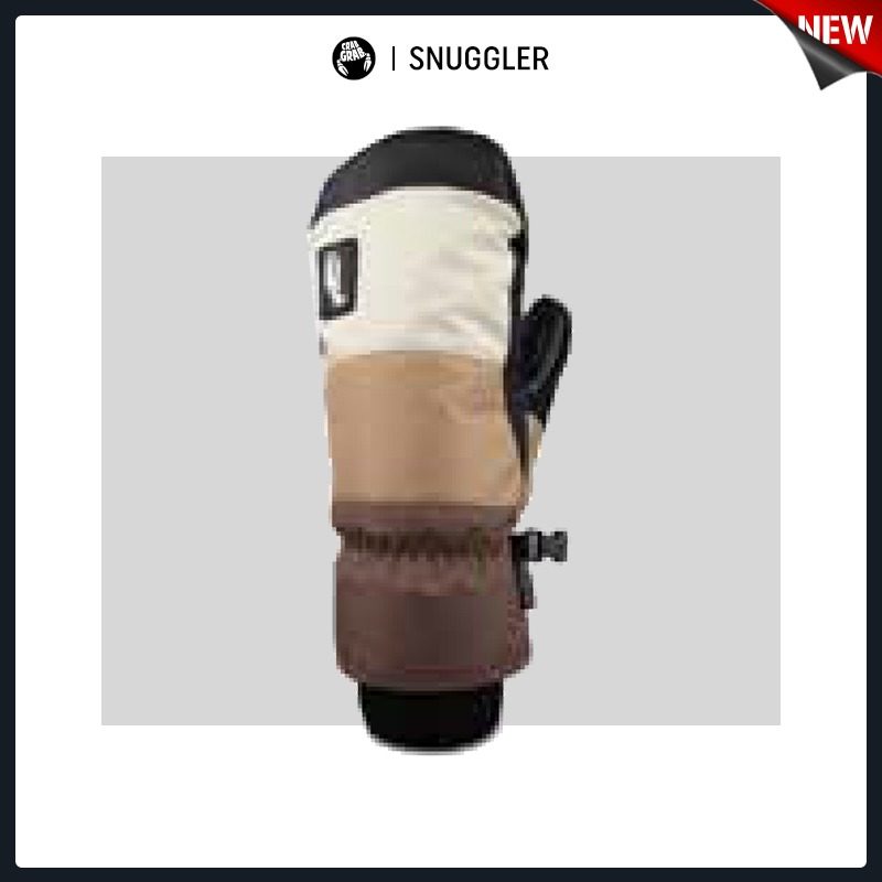 Easy to poison EXDO] W22 CrabGrab Crab Veneer Ski Gloves American Waterproof Wear and Wear Two Fingers Stuffy