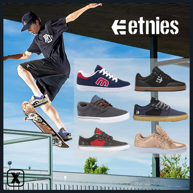 Easy to poison EXDO] ETNIES slip-board shoes 100 lap sails with low help for casual skateboard sneakers male classic-Taobao