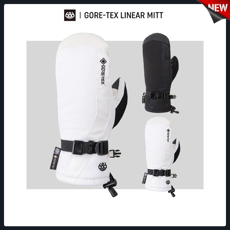 Easy to poison EXDO] W22 686 Veneer Ski gloves female professional waterproof and abrasion-resistant warming two fingers stuffy