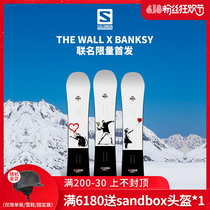 Poison EXDO] W22 Salomon Salomon SALON THE WALL X BANKSY JOINT LIMITED SINGLE BOARD
