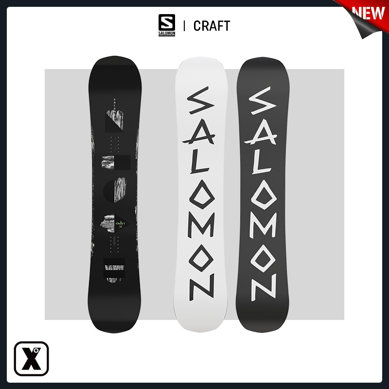 Easy to poison EXDO] W23 Salomon Salomon veneer snowboard men's all-terrain snowboard CRAAFT