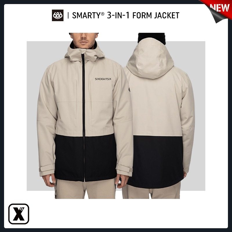 Easy to poison EXDO] W22 686 veneer ski suit men's professional waterproof ski suit warm and breathable snow suit blouse