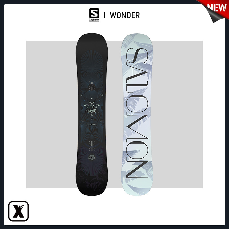Easy Poison EXDO] W23 Salomon Salomon Veneer Snowboard Woman All-terrain Snowboard WONDER