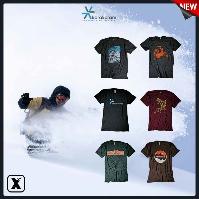 Vulnerable EXDO]W23 new product Karakoram T-shirt men and women loose short-sleeved summer tide round neck top