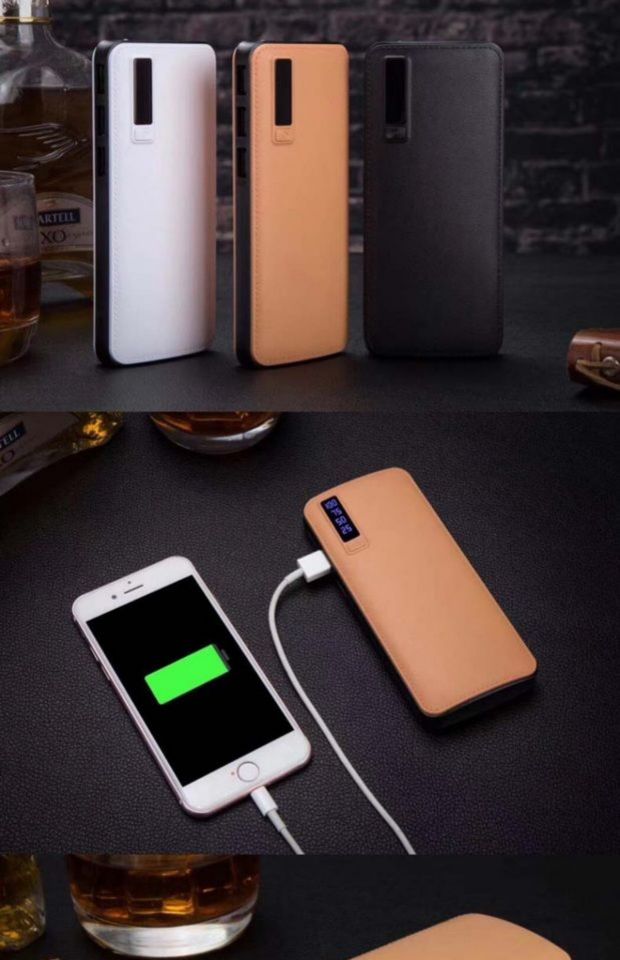 Điện thoại di động di động biểu tượng tùy chỉnh mAh dung lượng lớn sạc kho báu vivo Apple Huawei OPPO loại phổ quát sạc dự phòng 30000mah