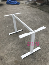 Office table frame conference table frame I-shaped foot steel table leg bracket simple metal frame large class desk factory straight