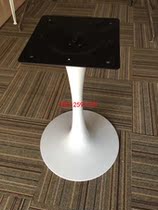Bar foot disc base table foot cafe stainless steel table leg negotiation table foot table long-term stock