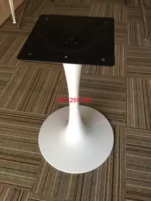 Bar foot disc base table foot cafe stainless steel table leg negotiation table foot table long-term stock