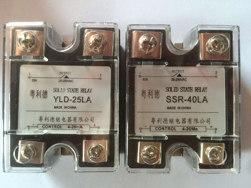 Original fitting YUELIDE Guangdong Lidebrand Solid State Relay SSR-25LA YLD-25LA