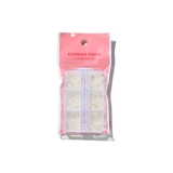 Бусины для маникюра из жемчуга, смешанный аксессуар, белое украшение для ногтей, 12 ячеек