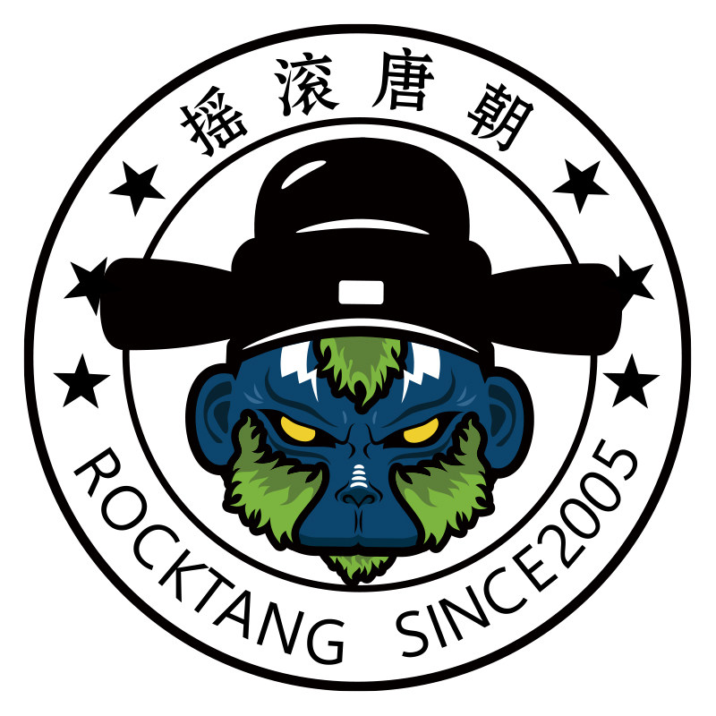 猴哥水晶转印标的LOGO