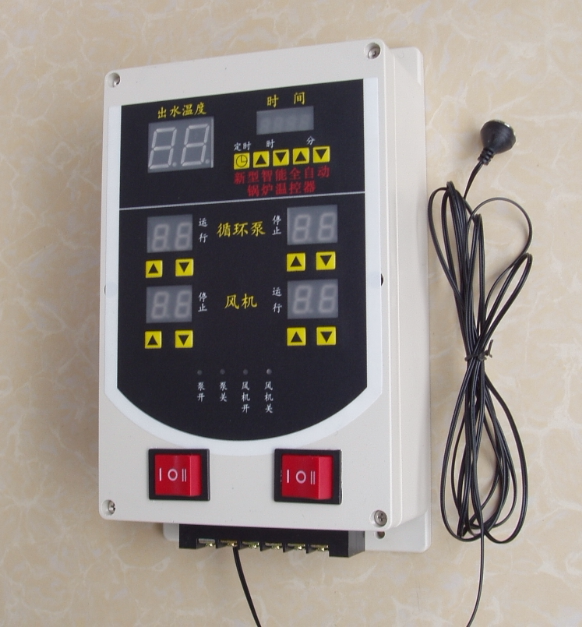 Boiler water pump ventilator timing temperature controller socket switch thermostat Microcomputer thermostat ventilator cycle