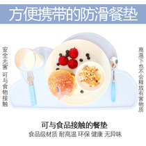 ins explosive Nordic simple baby childrens placemats baby mat table waterproof non-slip anti-scalding plate mat home