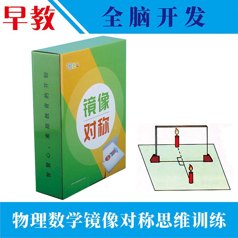 Children Early Teach Whole Brain Development Mirror Symmetry Master Jigsaw Puzzle Jigsaw Space Thinking Logic Reasoning Puzzle Toy