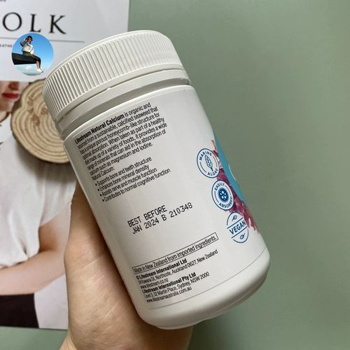 Новая Зеландия Австралия LifeStream Life Spring Spring Calcium Calium Calcium Capsule 120 Растение кальций беременные женщины и дети