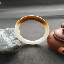  Hetian jade sugar white jade bracelet sugar white jade gentle and elegant 56 9