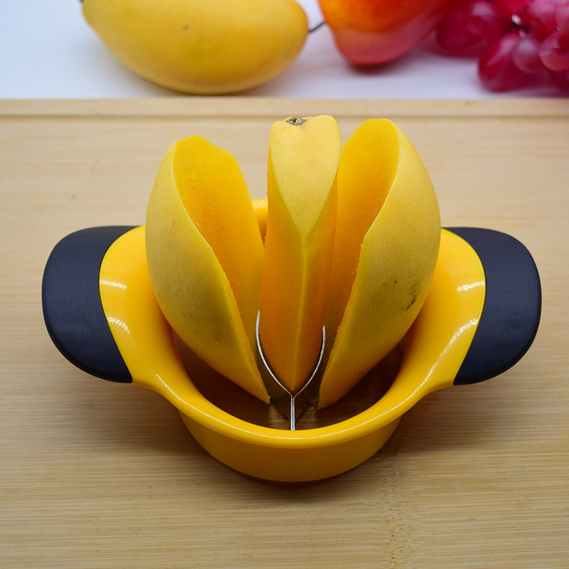 Mango artifact Fruit cutter Mango splitter Stainless steel mango slicer Mango knife Mango de-nucleator