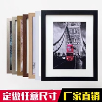 Simple light luxury creative table photo frame seven inches 6 7 8 10 12 inches A4 A3 wall hanging photo painting custom picture frame