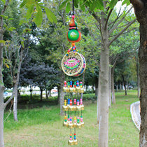 Welcome Wind Bell gourd grass drum hanging ornaments Yunnan characteristic pastoral blessing Bell Hotel living room decoration welcome door decoration