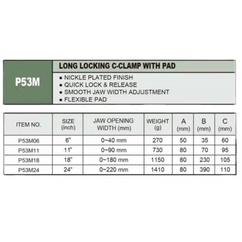 Strong Sway C-Type Flat Pliers