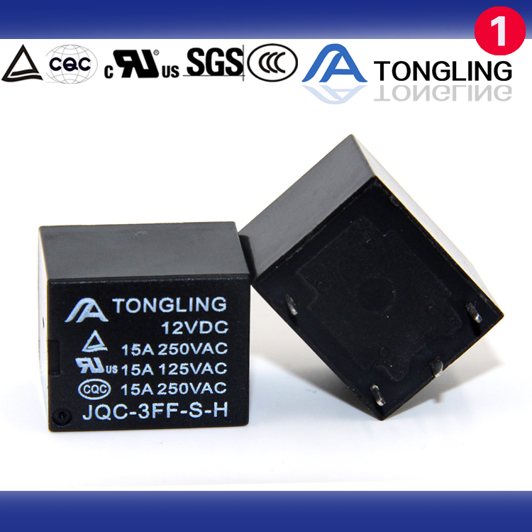 HJR-3FF-5-2-12VDC-15A small electromagnetic relay t73 factory direct sales