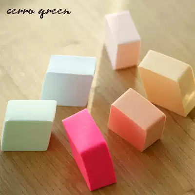 Cerro Qreen non-latex Diamond foundation sponge makeup puff repeatedly with one piece