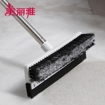 Beautiful Elegant Kitchen Bathroom Carpet Cleaning Brush Floor Brush Elastic Sweep the car brushed glass scraping 4-in-one