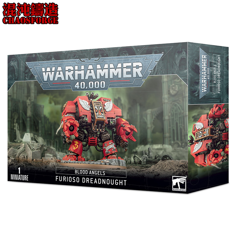 Warhammer 40K Holy Blood Angel Rage Fearless think tank Fearless Furioso Dreadnought