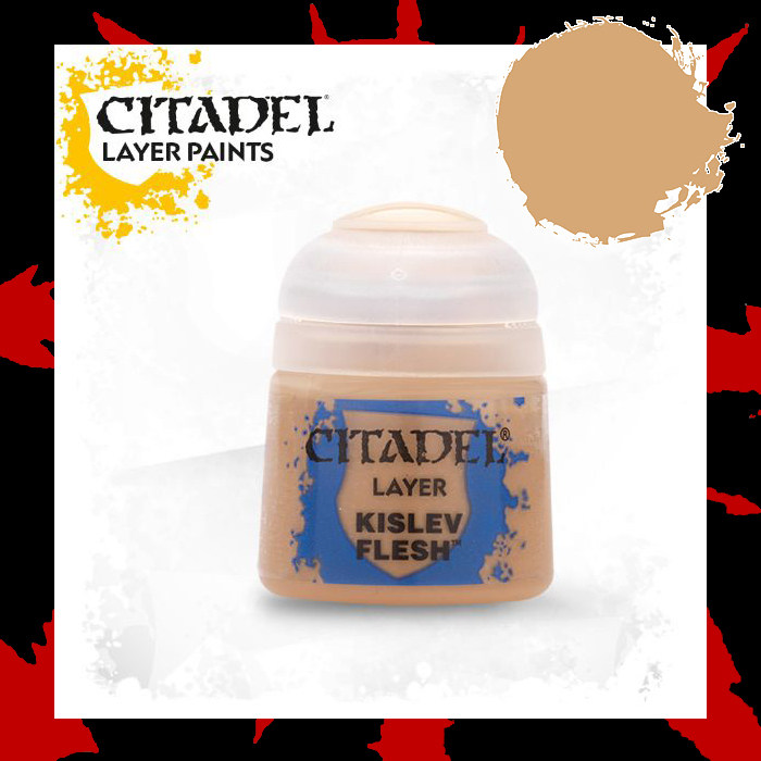 Chaos casting] Warhammer level lacquer Layer Kislev Flesh Kislev skin tone