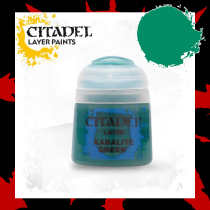 Chaos Casting] Warhammer hierarchy lacquered Layer Kabalite Green Caberlett Green