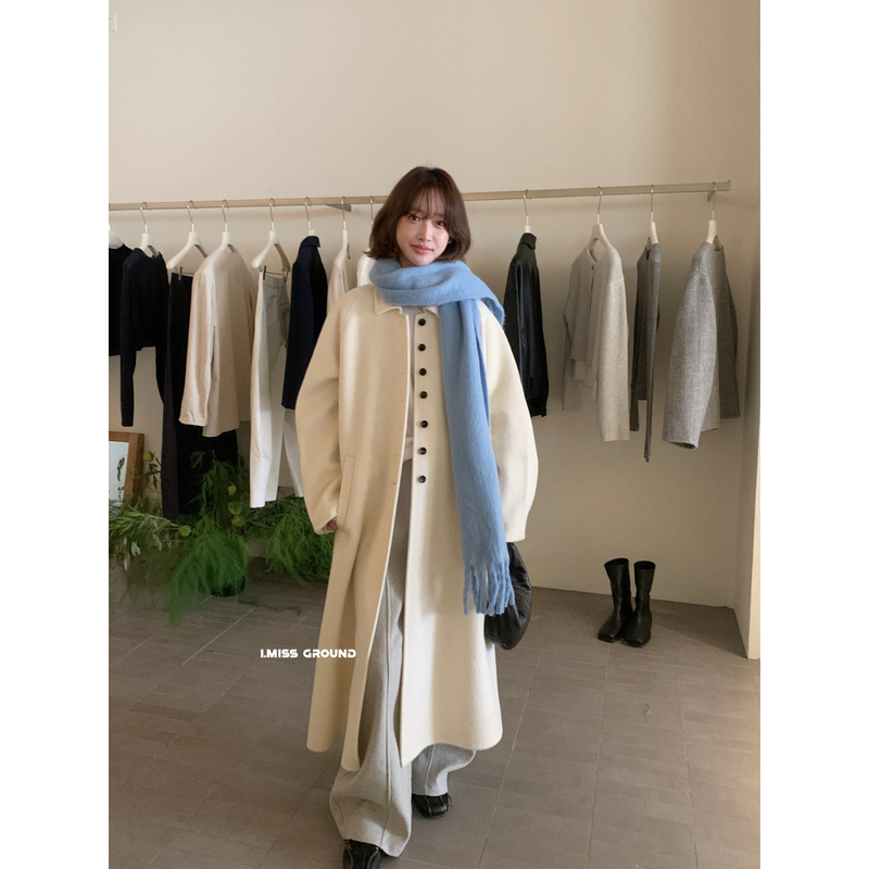 2026 Winter New Arrivals: Korean Standard High-Quality Handmade Double-Sided Wool Coat, Long Style (Contains 90% Wool) 2026 Winter New Arrivals: Korean Standard High-Quality Handmade Double-Sided Wool Coat, Long Style (Contains 90% Wool)