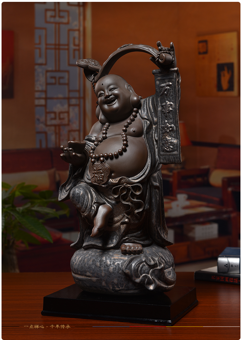 Ceramic production is pulled from the shelves 】 【 knocked up everything for the laughing Buddha Buddha maitreya