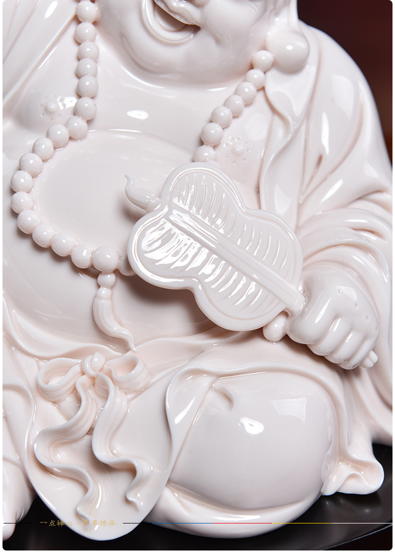 Yutang dai dehua porcelain its art and heavily laughing Buddha statute honors that occupy the home furnishing articles you relaxedin maitreya