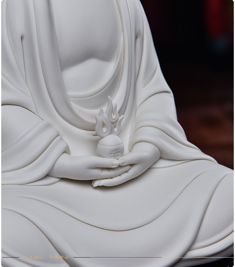 Yutang dai porcelain goddess of mercy guanyin bodhisattva Buddha heart trend to laugh, maitreya buddhist in furnishing articles