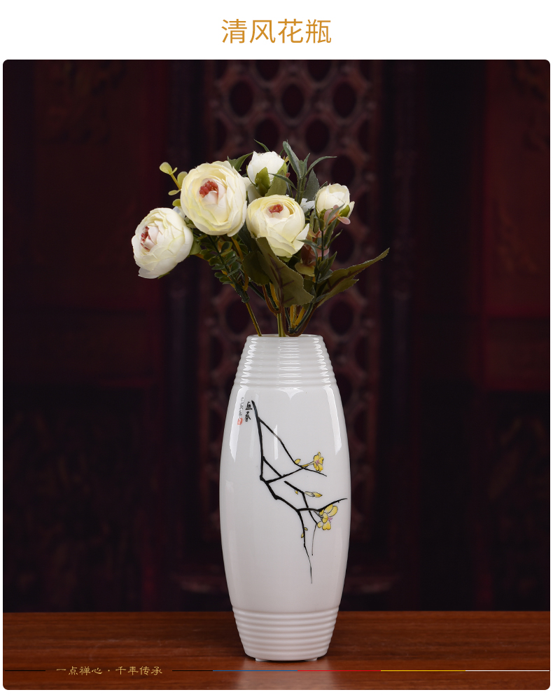 Yutang dai hand - made ceramic floret bottle.net consecrate Buddha with supplies before Buddha goddess of mercy bottle for vases, home furnishing articles