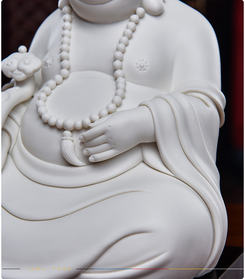 Yutang dai porcelain goddess of mercy guanyin bodhisattva Buddha heart trend to laugh, maitreya buddhist in furnishing articles