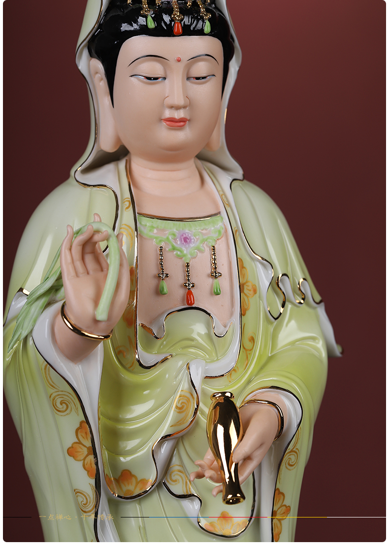 Yutang dai dehua ceramic 20 inches west three holy spirit like furnishing articles dehua white porcelain household saint consecrate figure of Buddha