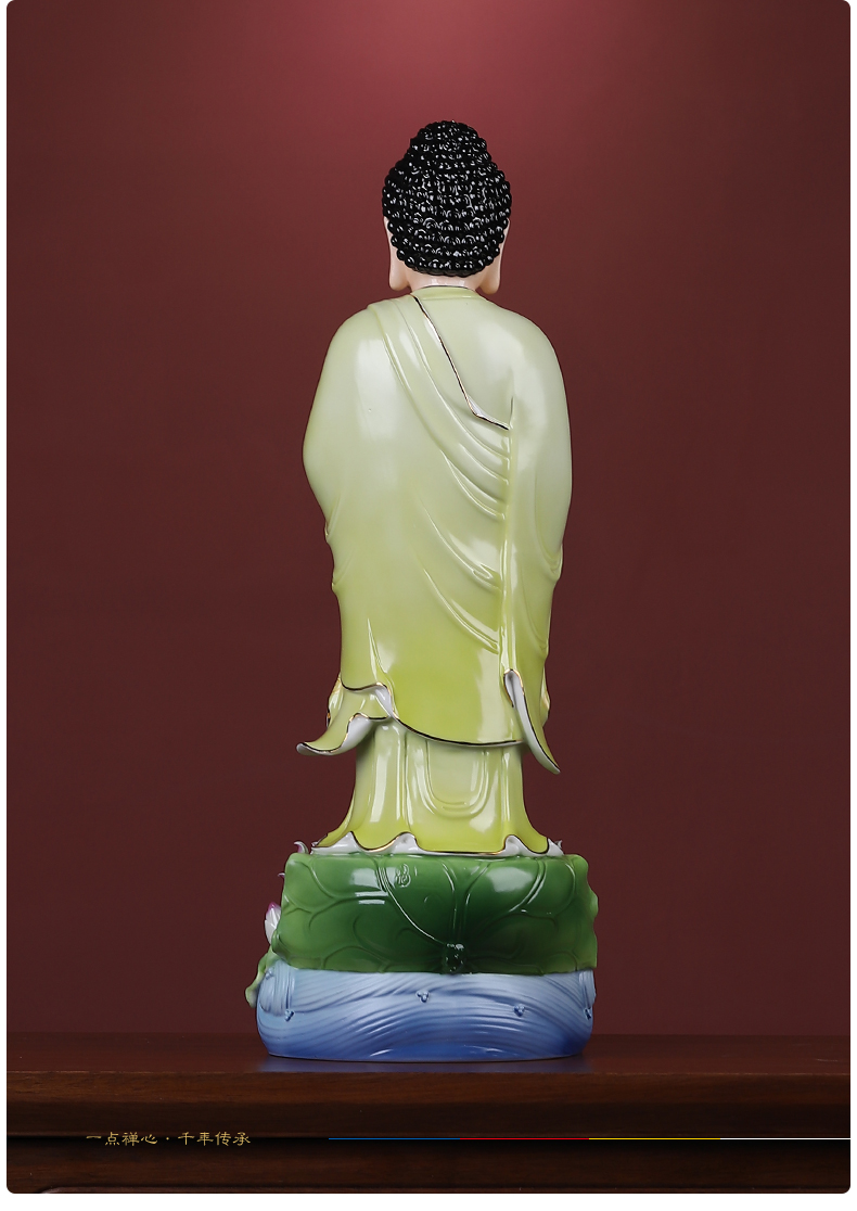 Yutang dai dehua ceramic 20 inches west three holy spirit like furnishing articles dehua white porcelain household saint consecrate figure of Buddha